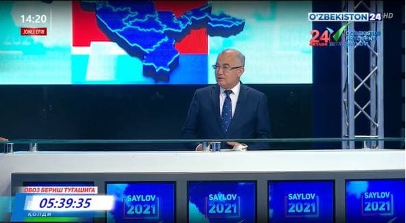 Akmal Saidov saylovning xususiyatlari haqida teleintervyu berdi