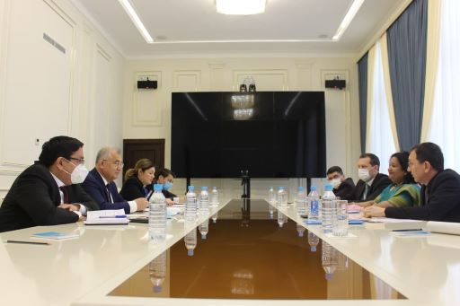 Meeting with the Regional Office of the United Nations Office on Drugs and Crime in Central Asia