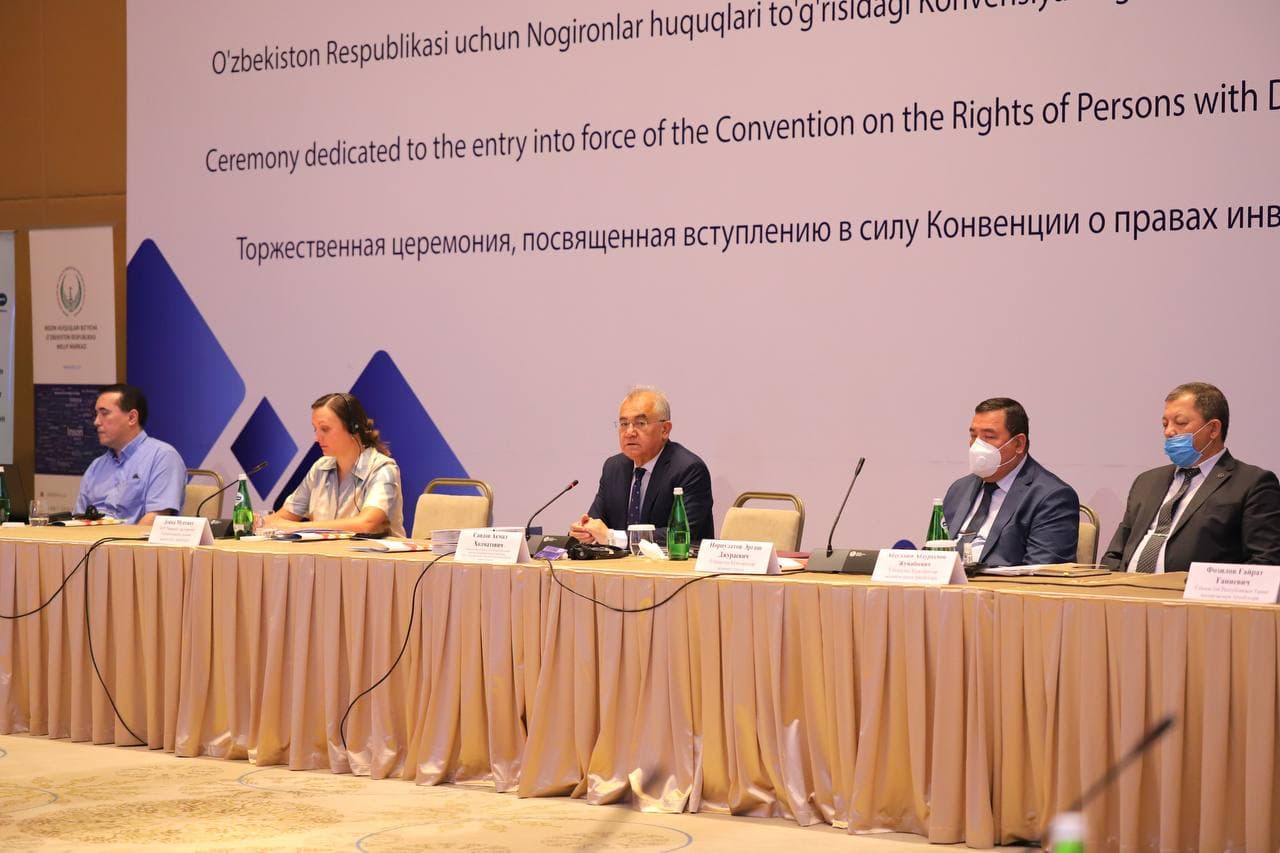 O'zbekistonda BMT Nogironlar huquqlari to'g'risidagi konventsiyasi amal qilmoqda