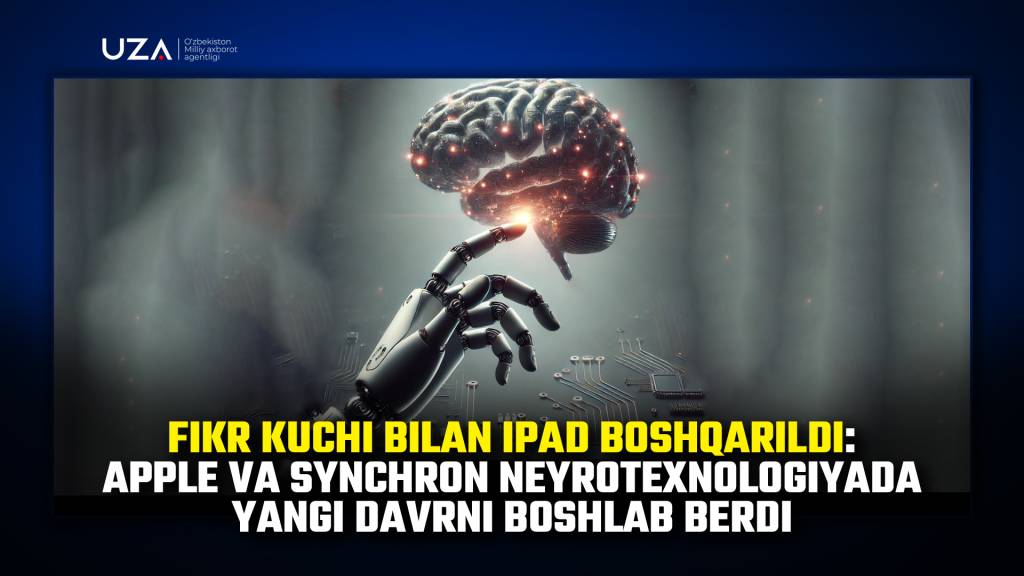 Fikr kuchi bilan iPad boshqarildi
