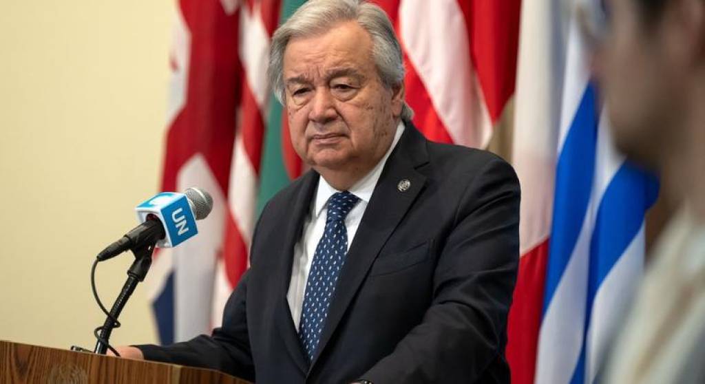 Guterrish: Falastinliklarning azob-uqubati soyada qolib ketmasligi kerak