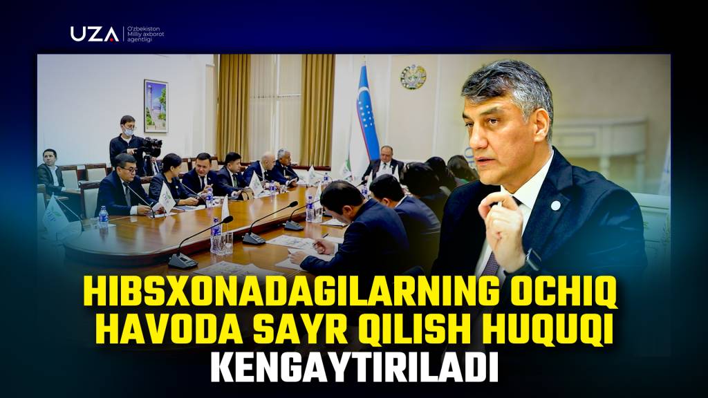 hibsxonadagilarning ochiq havoda sayr qilish huquqi kengaytiriladi video