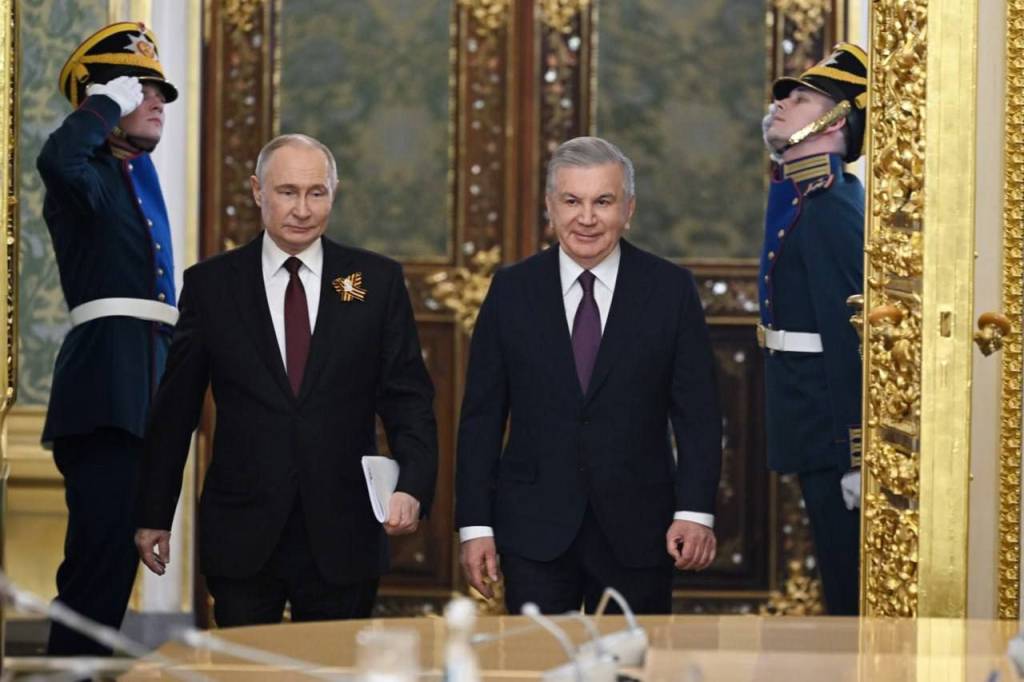 Leaders of Uzbekistan and Russia discuss the current bilateral agenda