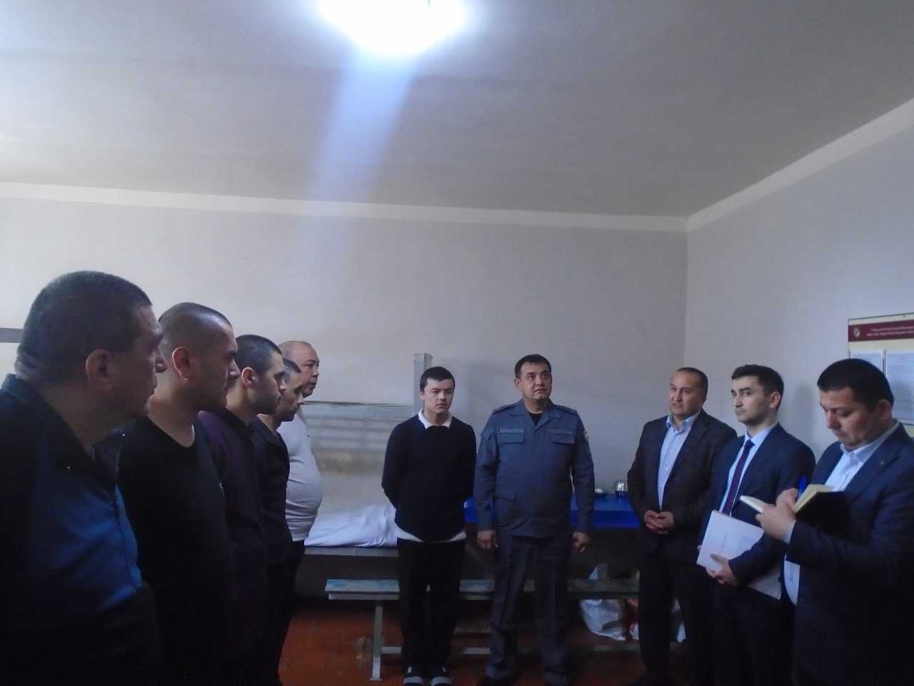 Milliy markaz ishchi guruhi Andijondagi jazoni ijro etish muassasalarida bo‘ldi