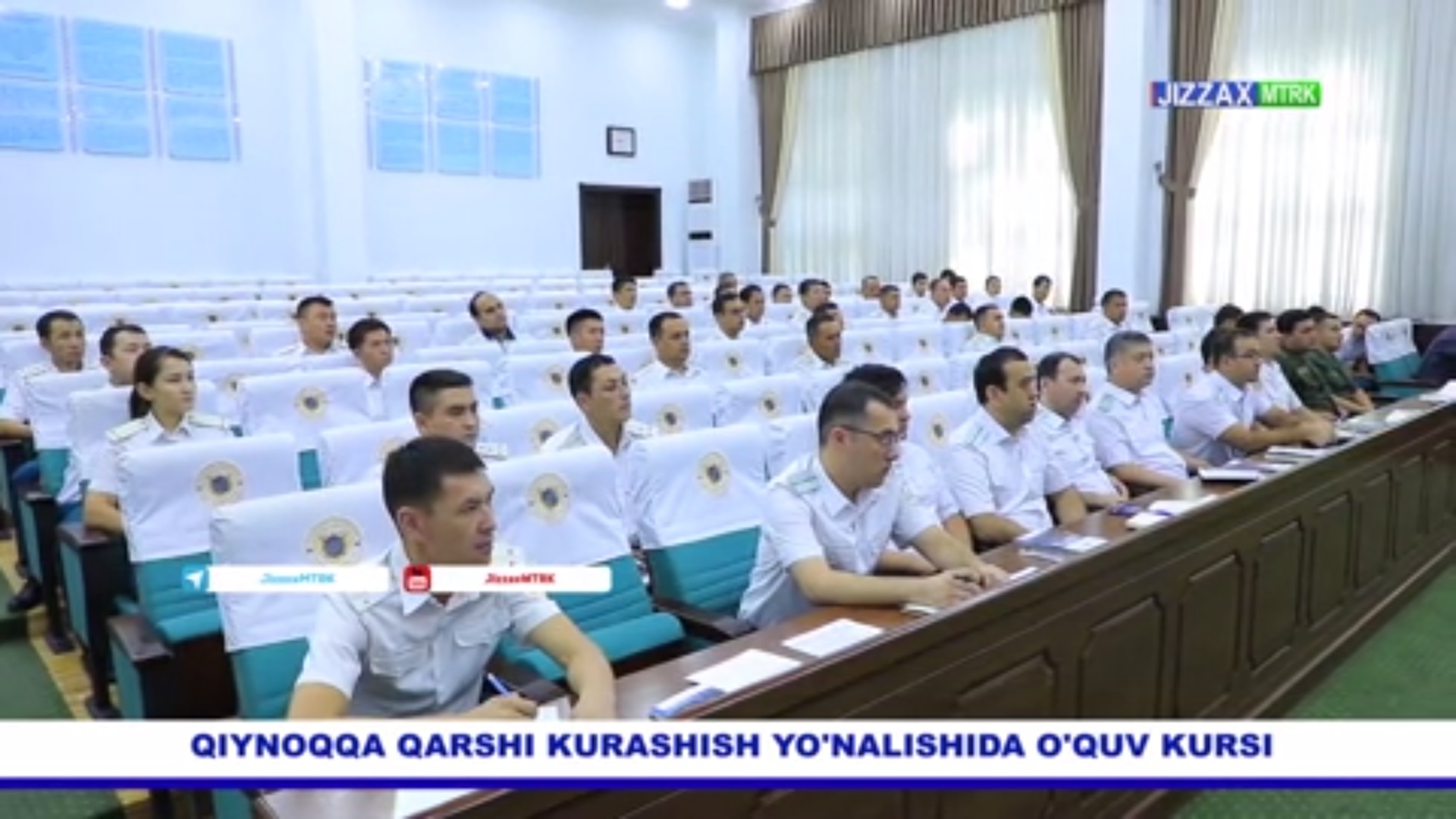Jizzax viloyati IIBda sayyor o'quv kursi tashkil etildi