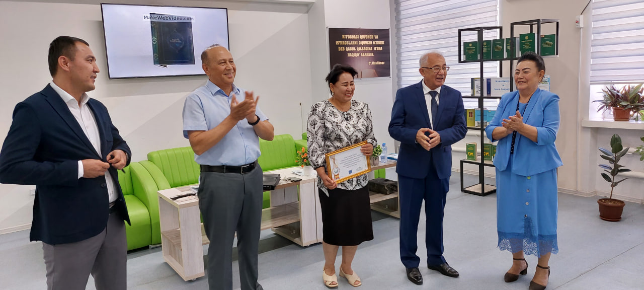 Qashqadaryo viloyati kutubxonasida inson huquqlari bo‘yicha adabiyotlar yo‘nalishi ochildi