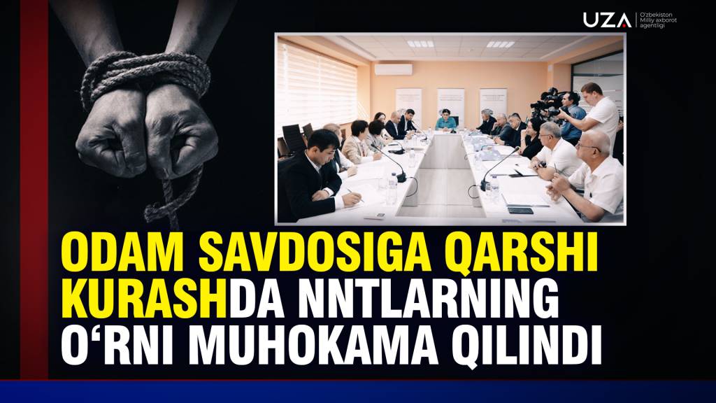 Odam savdosiga qarshi kurashda NNTlarning o‘rni muhokama qilindi (+video)