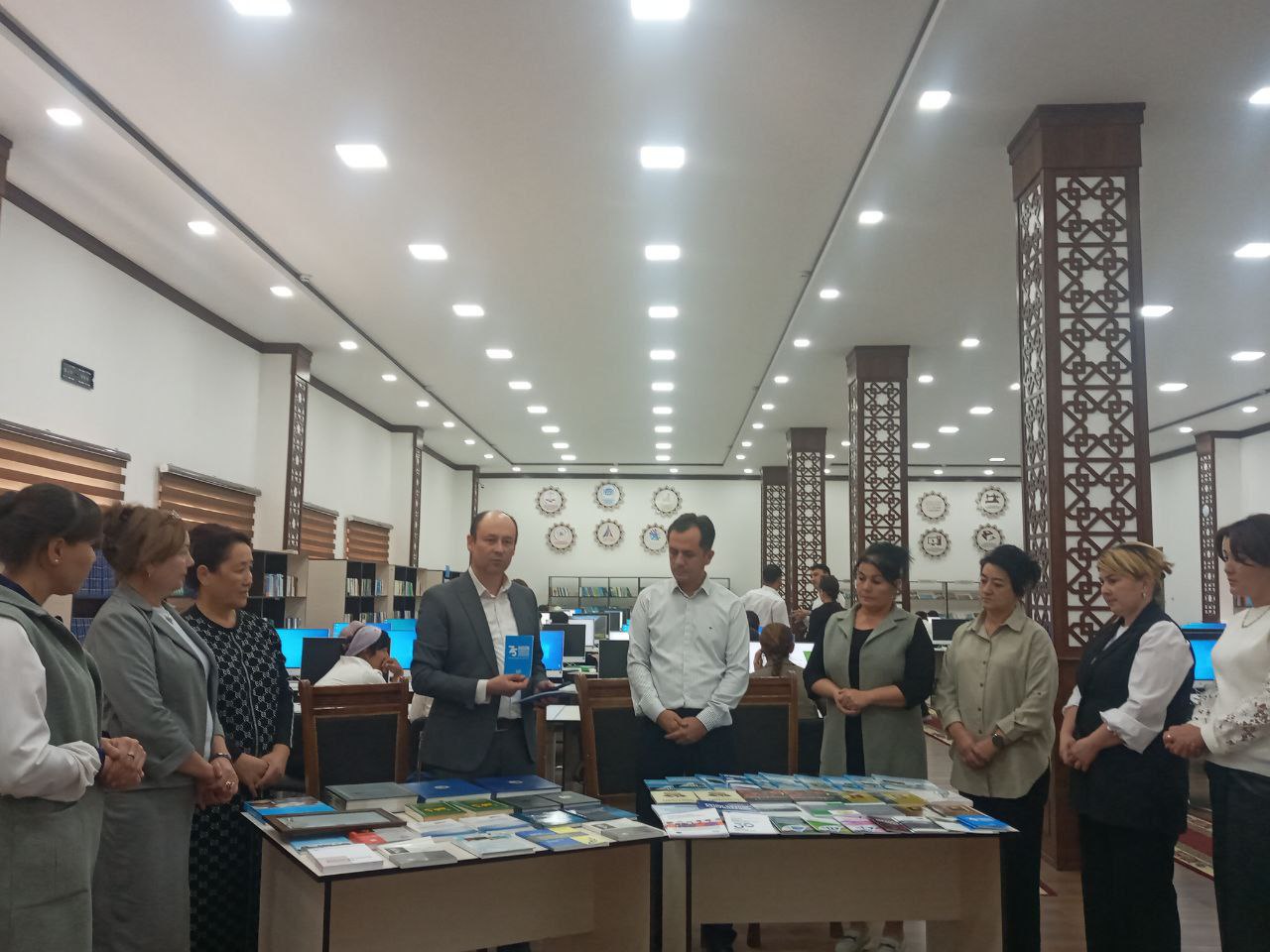 Vodiy universitetlariga inson huquqlari bo‘yicha adabiyotlar taqdim etildi