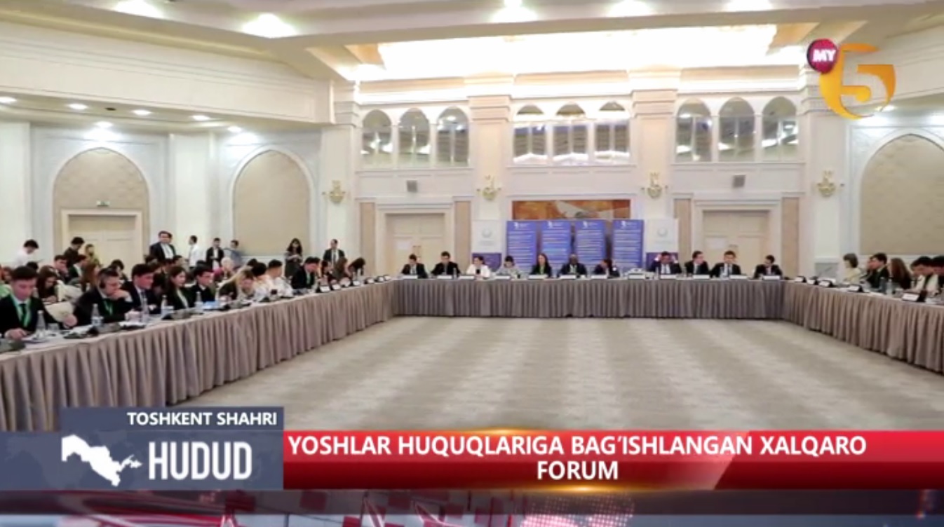 Yoshlar huquqlariga bag’ishlangan xalqaro forum