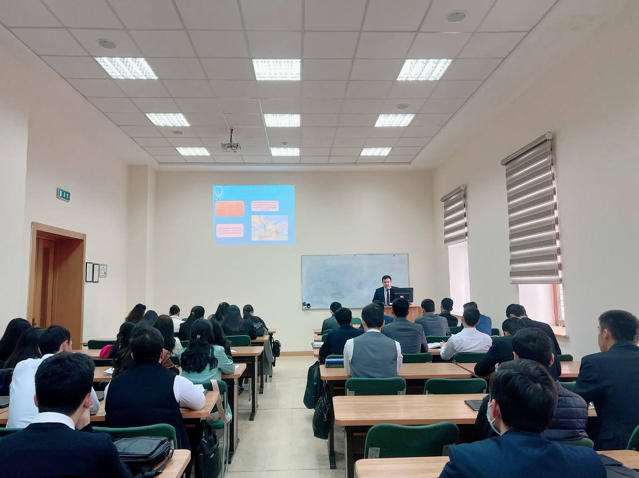 Yuridik universitet talabalari uchun mahorat darsi tashkil qilindi