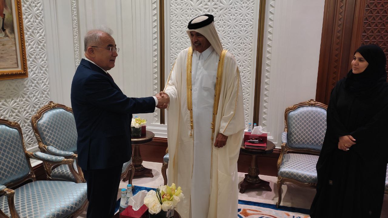 Qatarning Inson huquqlari bo‘yicha Milliy qo‘mitasi raisi bilan uchrashuv bo‘ldi
