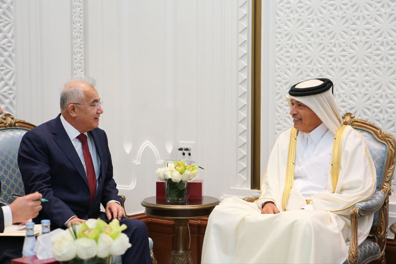 Akmal Saidov Doha shahrida Qatar parlamenti Raisi bilan uchrashdi
