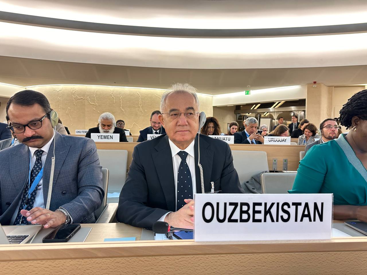 O‘zbekiston delegatsiyasi BMT Inson huquqlari bo‘yicha kengashining 55-sessiyasida ishtirok etmoqda
