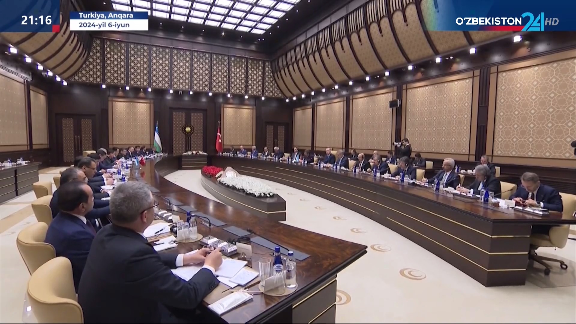 O`zbekiston Respublikasi Prezidenti Shavkat Mirziyoyevning Turkiya Respublikasiga davlat tashrifiga bag`ishlangan maxsus ko'rsatuv