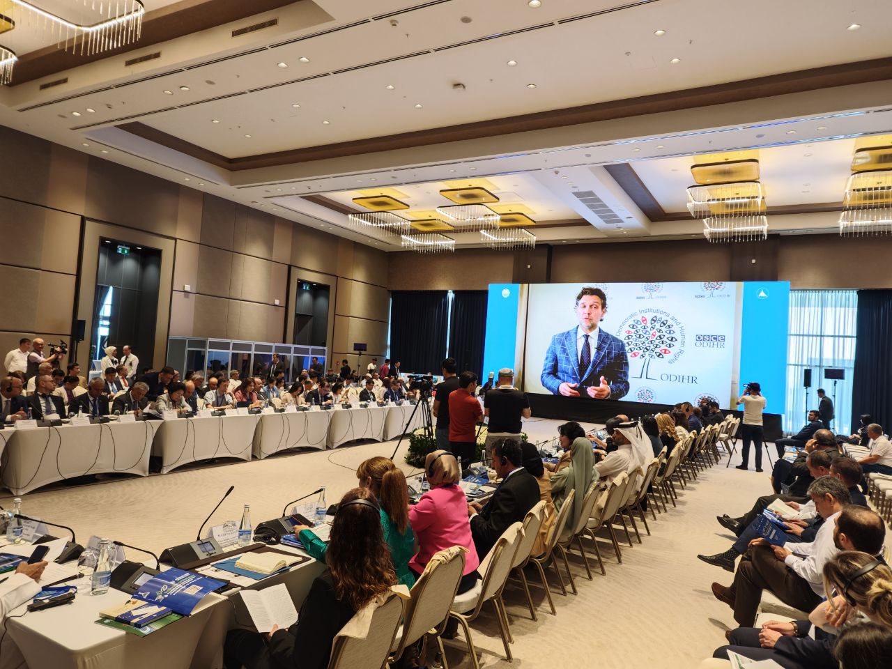 YEXHTning Demokratik institutlar va inson huquqlari bo‘yicha byurosi direktori Matteo Mekachchining Inson huquqlari bo‘yicha IV Samarqand forumidagi videomurojaati matni