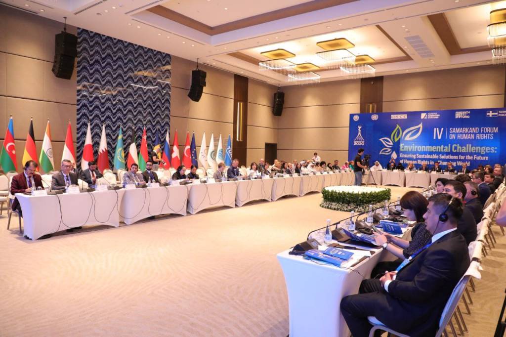 Inson huquqlari bo‘yicha IV Samarqand forumi yakunlandi