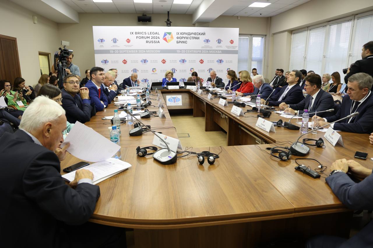 Akmal Saidov BRIKSga a’zo mamlakatlarning IX yuridik forumida ishtirok etmoqda