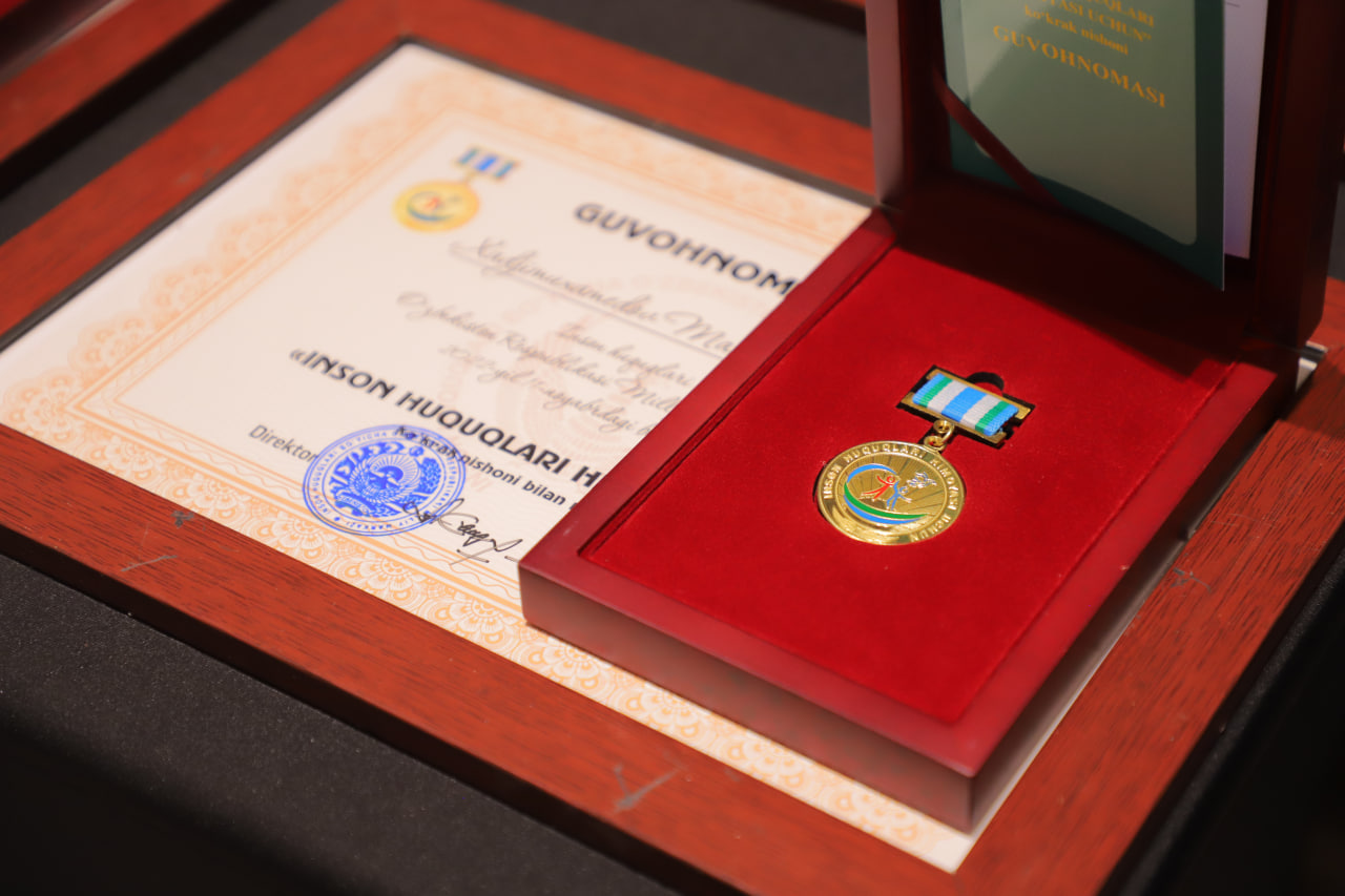 Information about the Badge “For the Protection of Human Rights”