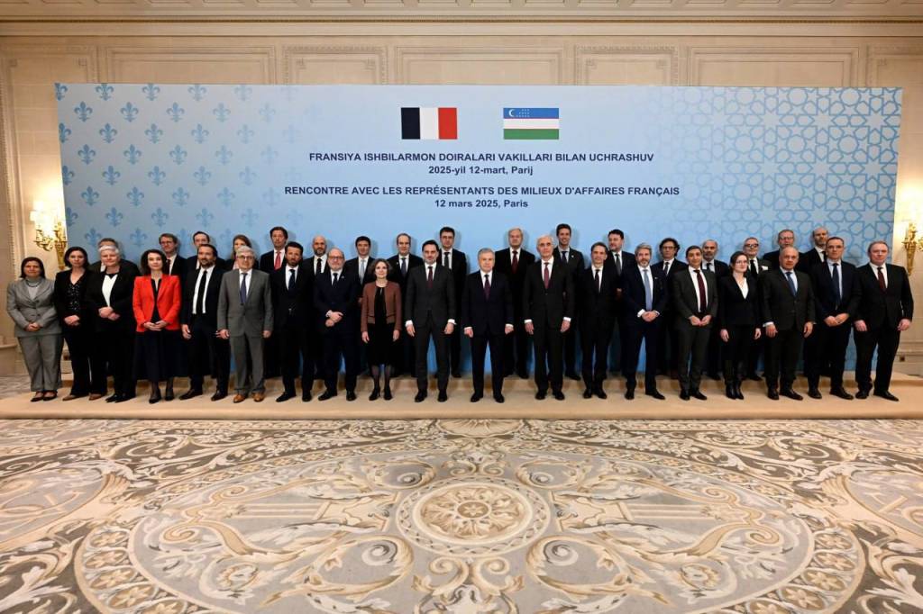 The President of Uzbekistan calls for strengthening multifaceted business cooperation between Uzbekistan and France