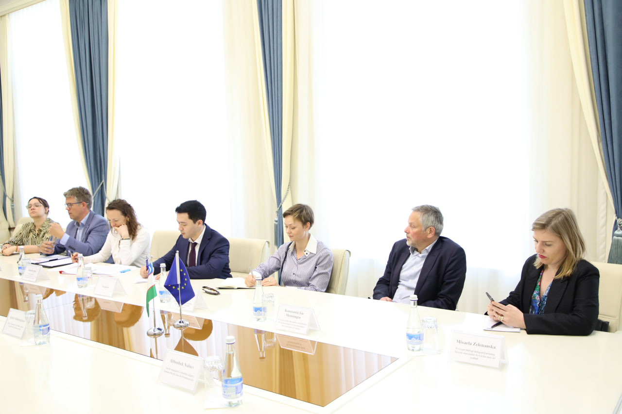 Yevropa Ittifoqining GSP+ dasturi bo‘yicha missiyasi delegatsiyasi bilan uchrashuv