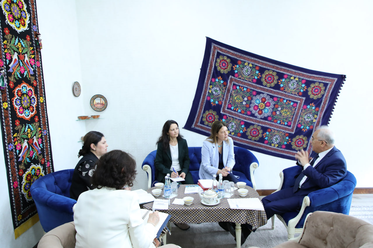 Milliy markazda YEXHTning gender masalalari bo‘yicha katta maslahatchisi bilan uchrashuv