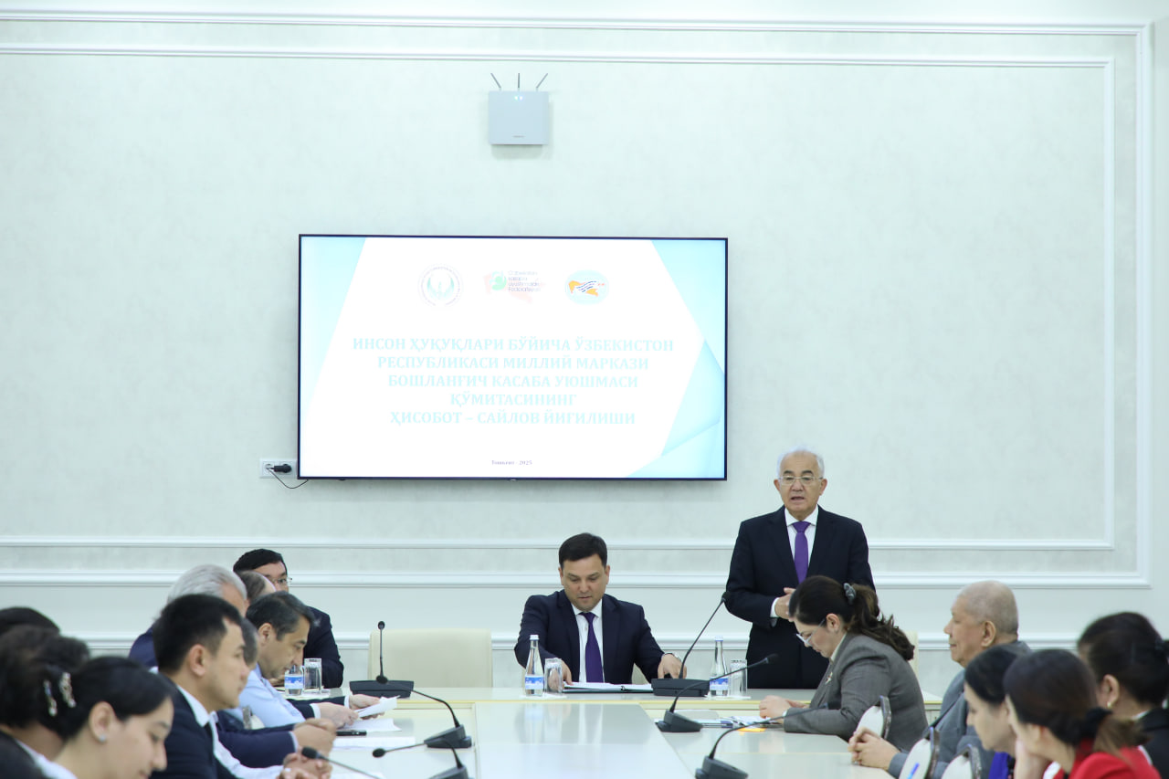 Milliy markaz boshlang‘ich kasaba uyushmasi qo‘mitasining hisobot-saylov yig‘ilishi