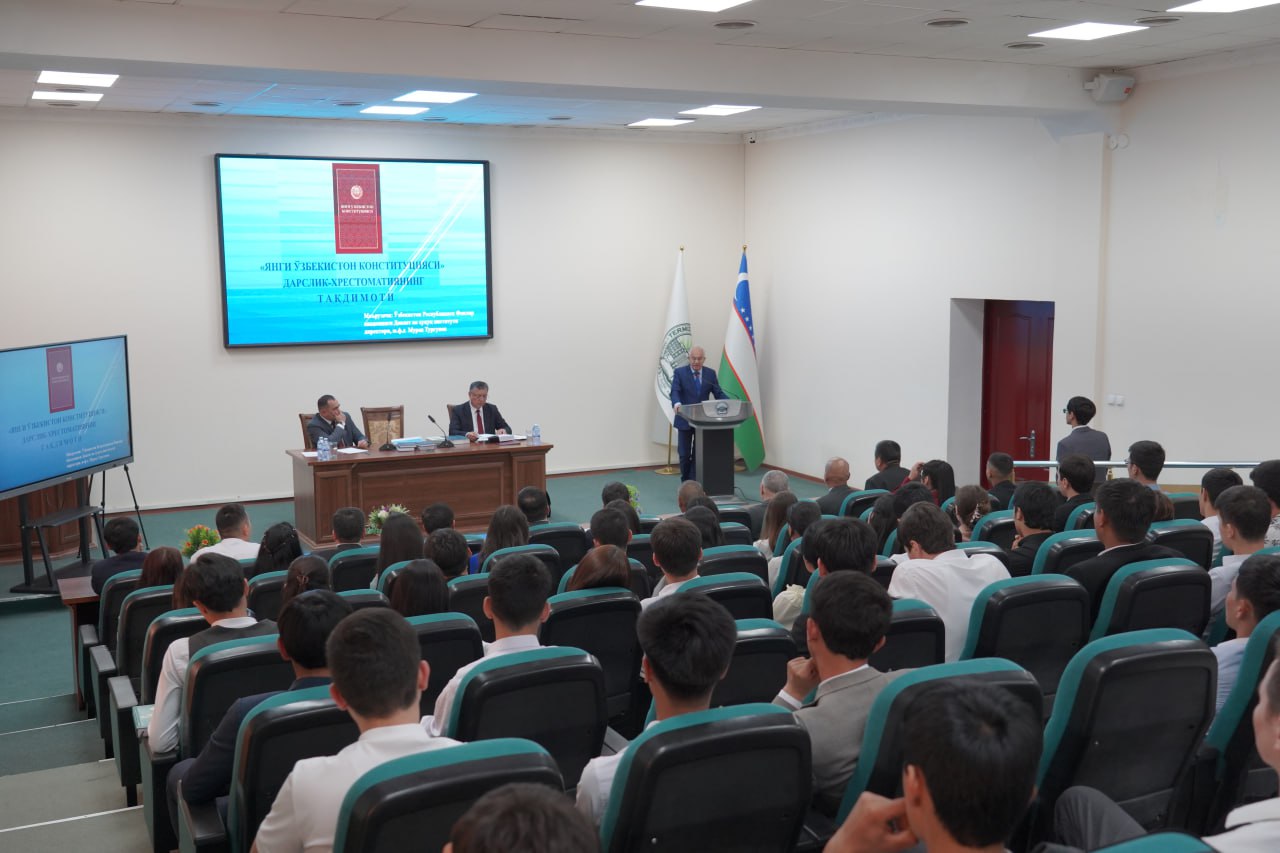 Akademik Akmal Saidov Termiz davlat universitetida yoshlar bilan uchrashdi