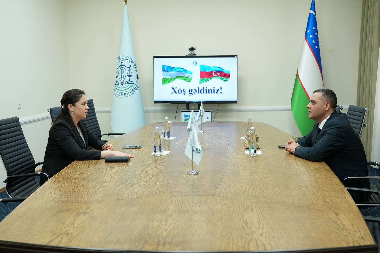 Biznes-ombudsman devonida Ozarbayjon Ombudsmani vakili bilan uchrashuv bo‘lib o‘tdi