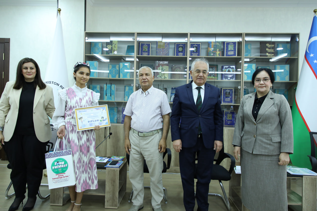 Iqlim o‘zgarishi – bolalar nigohida: Respublika tanlovi g‘oliblari e’tirof etildi