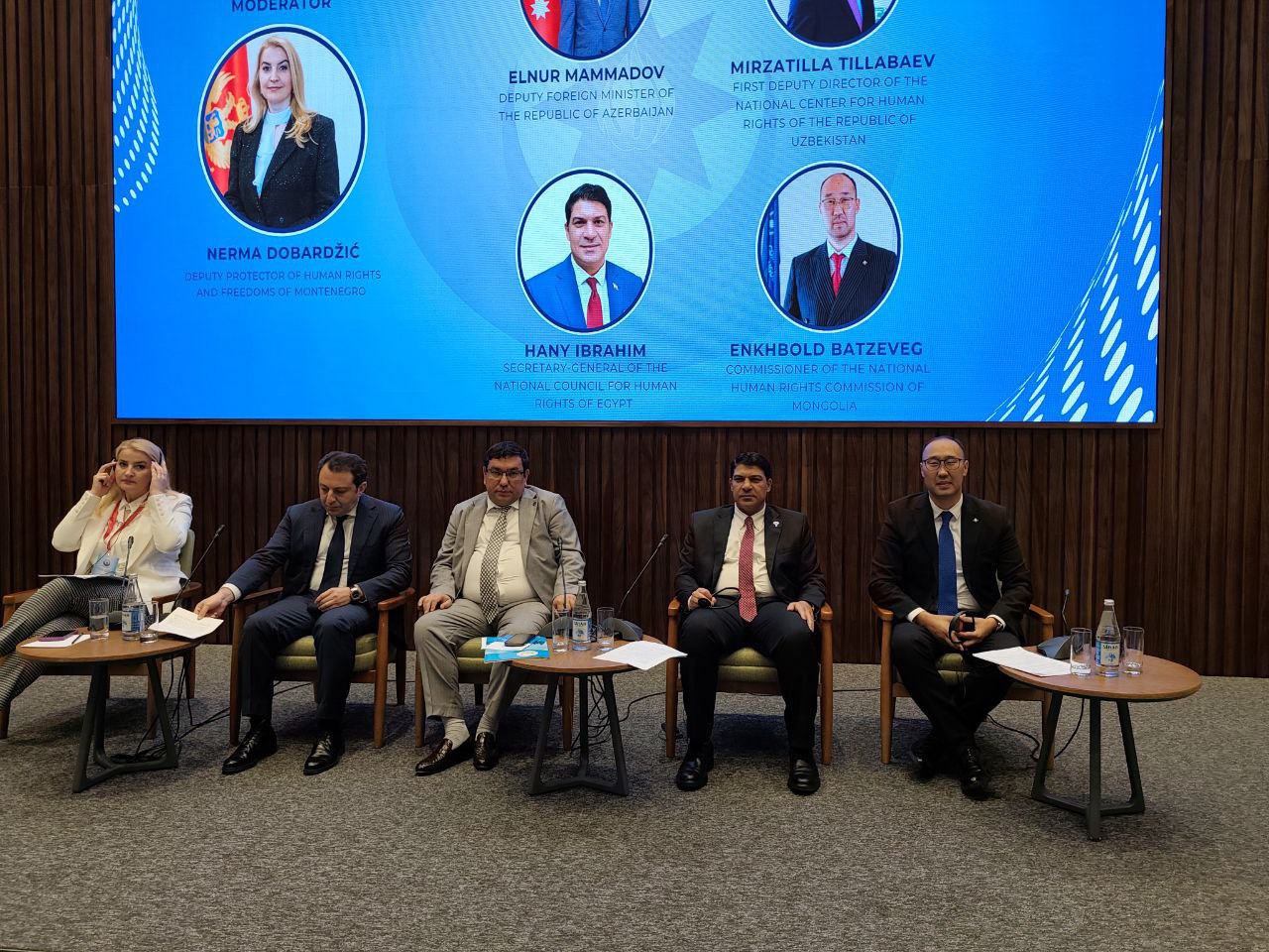 O‘zbekiston delegatsiyasi Bokudagi inson huquqlari bo‘yicha simpoziumda ishtirok etmoqda