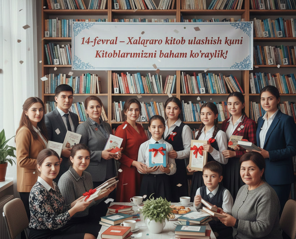 KAMIDA 10 TA KITOB O‘QISHIMIZ KERAK!