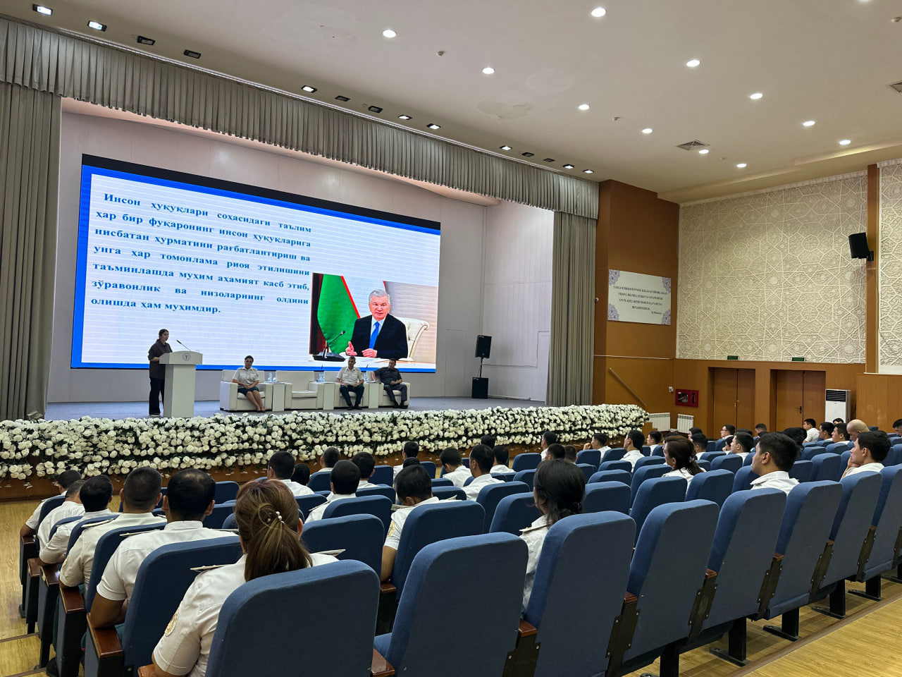 Toshkentda inson huquqlari bo‘yicha seminar-trening tashkil etildi