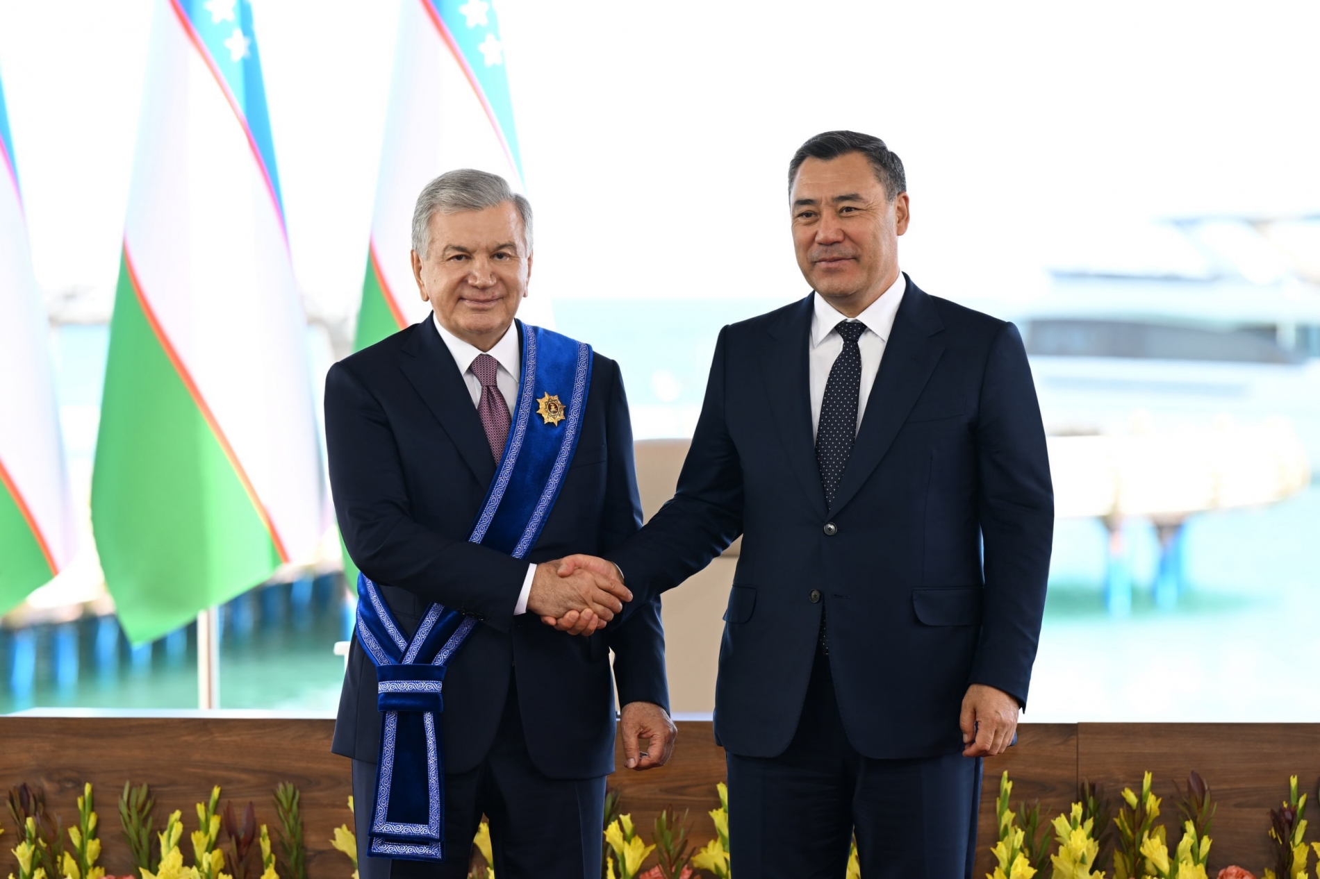 President of Uzbekistan awarded the Order of Manas, 1st Degree