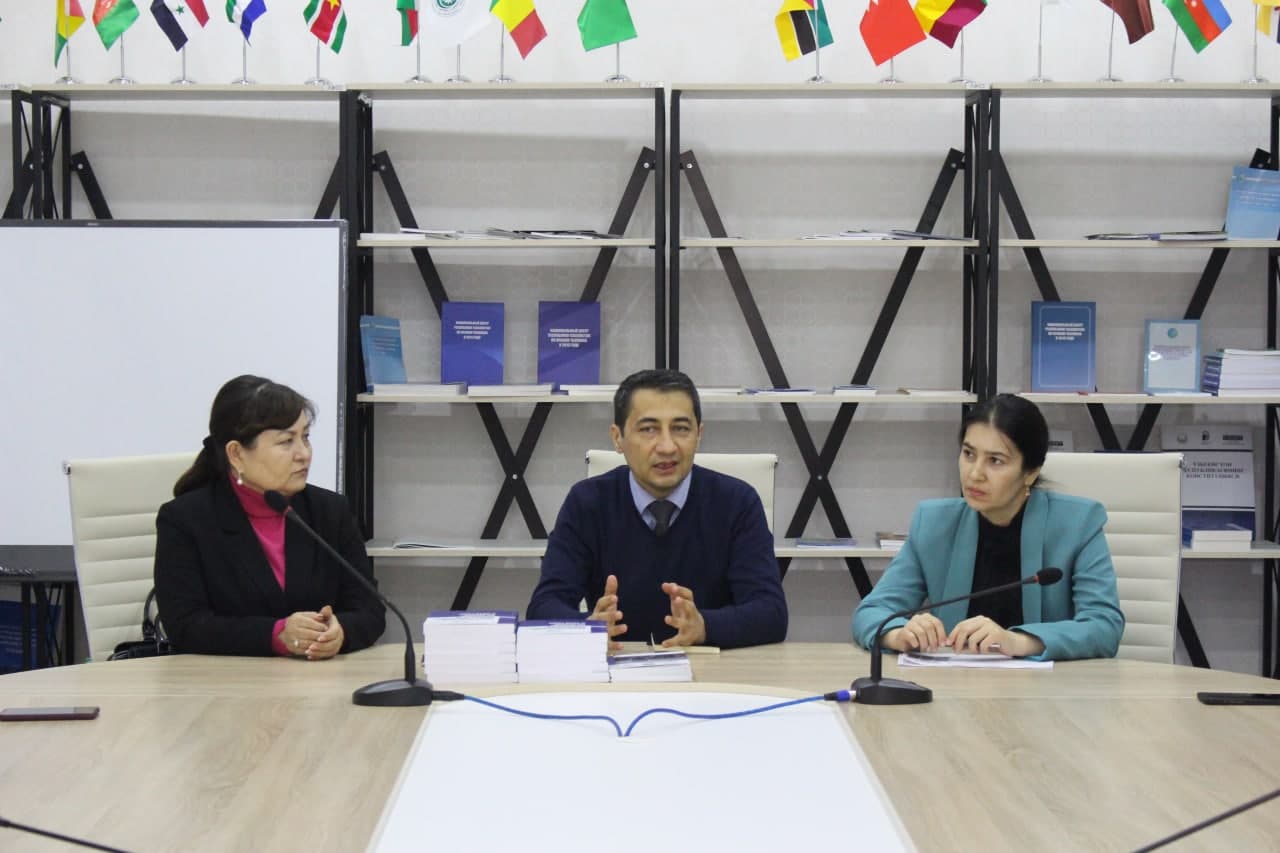 “Inson huquqlariga oid xalqaro huquq” mutaxassisligi magistratura talabalari bilan uchrashuv bo‘ldi