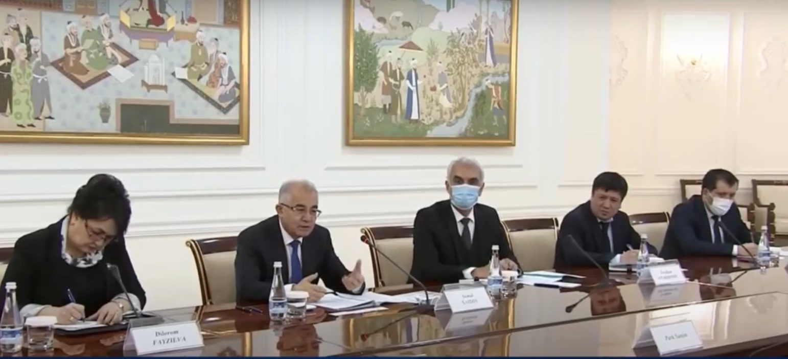 Oliy Majlis Qonunchilik palatasida uchrashuv