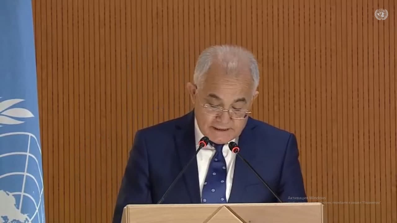 BMT Inson huquqlari bo‘yicha kengashining 49-sessiyasida O‘zbekiston vakili ma’ruza qildi