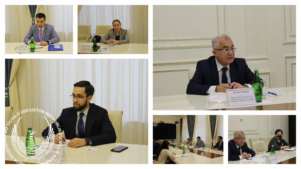 Milliy markazda Fridrix Ebert fondining O‘zbekistondagi vakolatxonasi rahbari bilan uchrashuv bo‘ldi