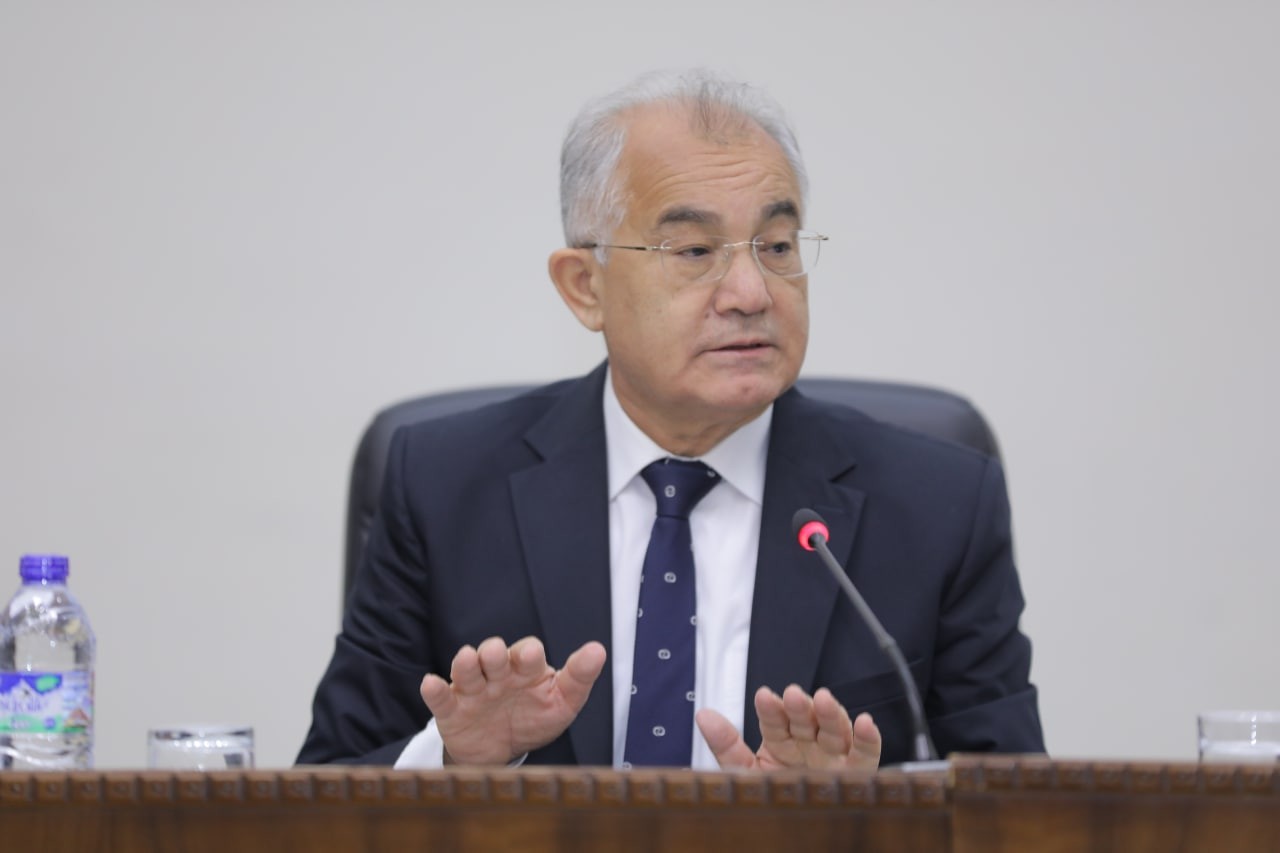 Akmal Saidov, an academician, took part in the event