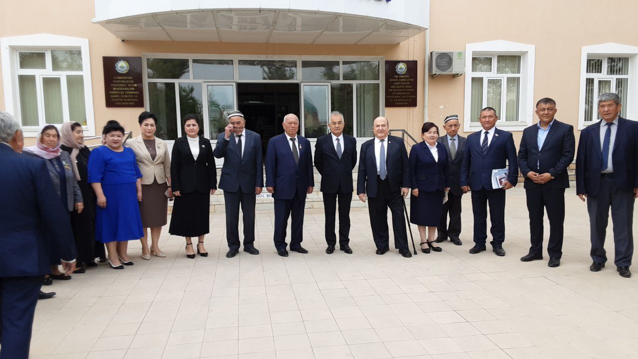 Jizzaxdagi ijod maktabida “Uch avlod” uchrashuvi bo‘ldi