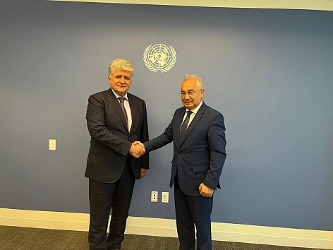 A.Saidov BMT Bosh kotibining siyosiy masalalar va Yevropa, Markaziy Osiyo va Amerika bo‘yicha yordamchisi bilan uchrashdi