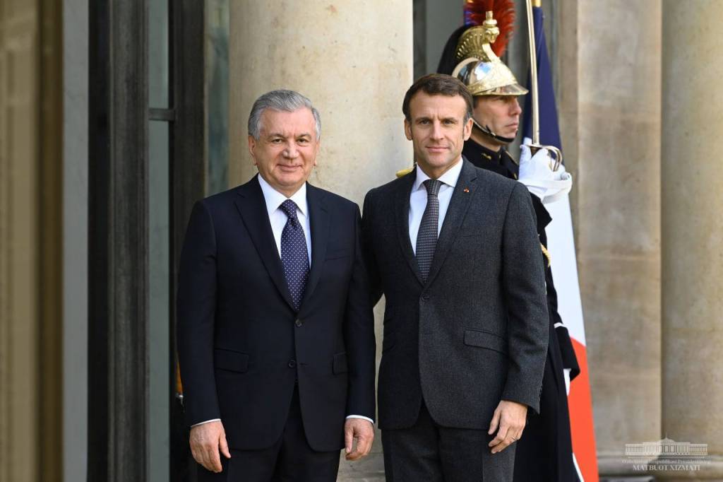 Uzbekistan, France Presidents agree to develop a high-level comprehensive partnership