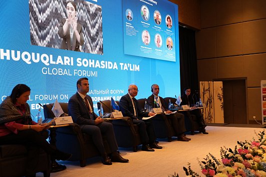 Samarqandda «Inson huquqlari sohasida taʼlim» Global forumi ish boshladi