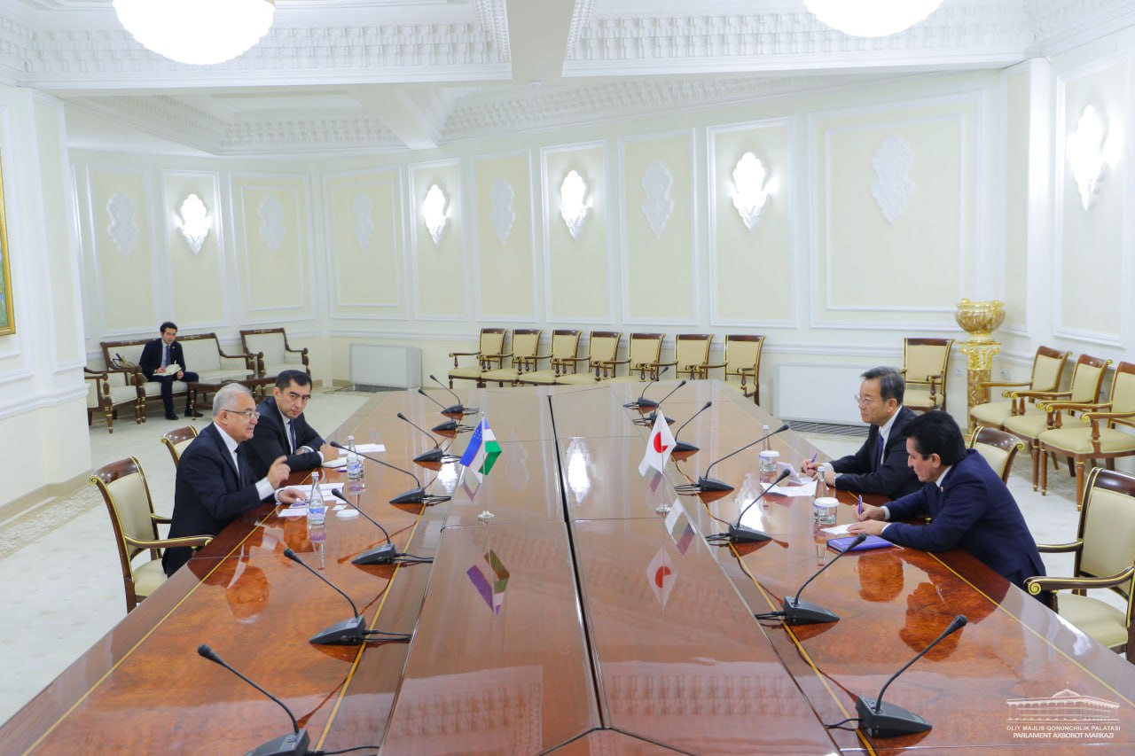 A.Saidov Yaponiyaning O‘zbekistondagi Favqulodda va muxtor elchisi bilan uchrashdi