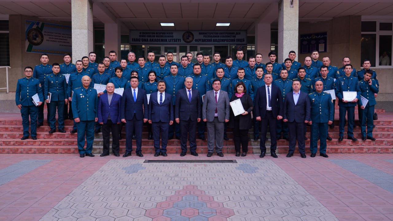 Qiynoqqa qarshi kurash mashg‘ulotlari tinglovchilariga sertifikatlar topshirildi
