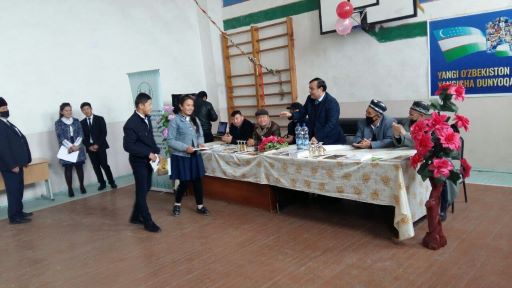 Maktabda Mustaqillikning 30 yilligiga bag'ishlangan mushoira o'tkazildi
