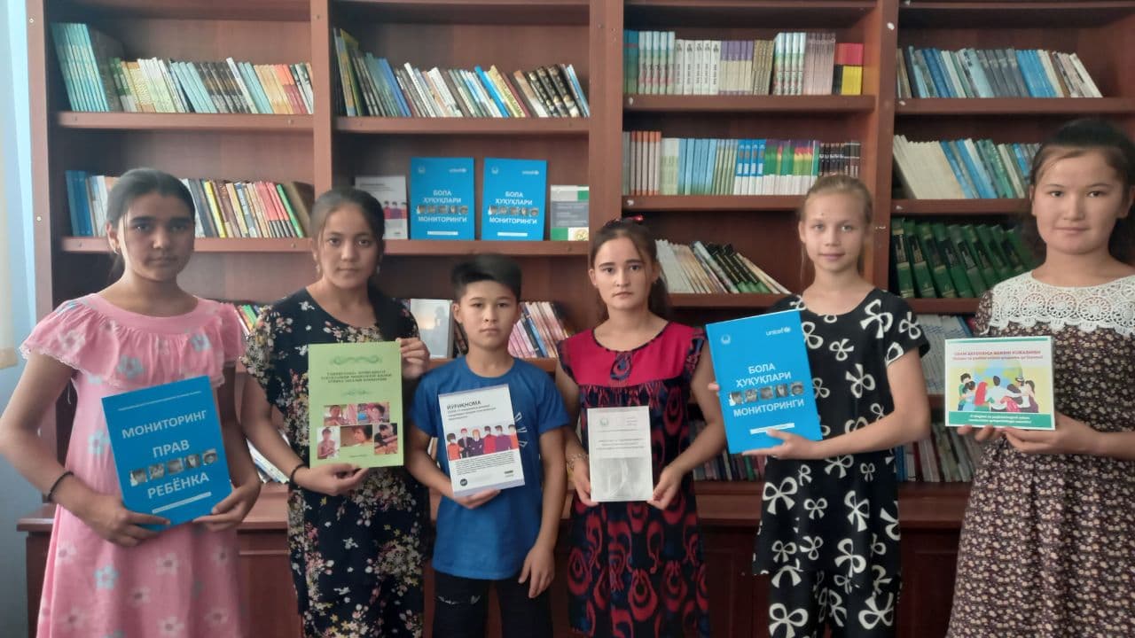 Milliy markaz tomonidan qamashilik bolajonlarga kitoblar sovg'a qilindi