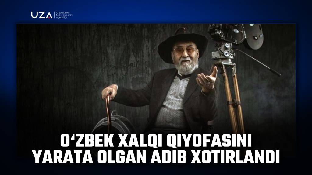 ozbek xalqi qiyofasini yarata olgan adib xotirlandi video
