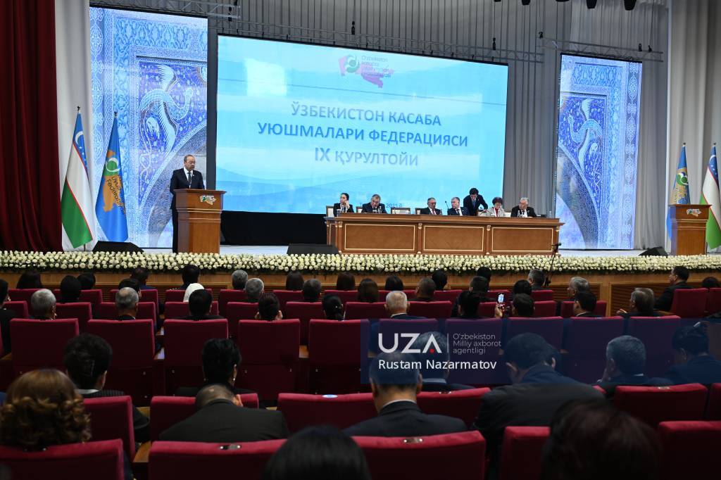 O‘zbekiston kasaba uyushmalari Federatsiyasining IX qurultoyi bo‘lib o‘tdi