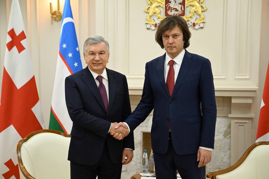 President of Uzbekistan and Prime Minister of Georgia define new agenda for mutually beneficial cooperation