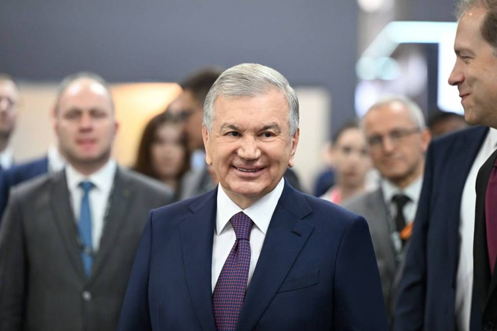 President of Uzbekistan visits the International INNOPROM Exhibition
